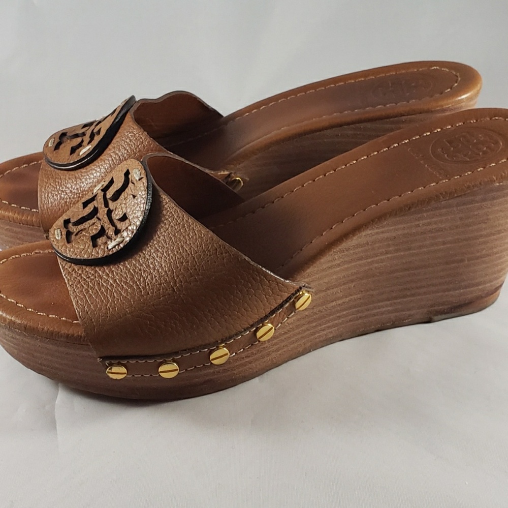 🚫SOLD🚫Tory Burch Patti Wedges